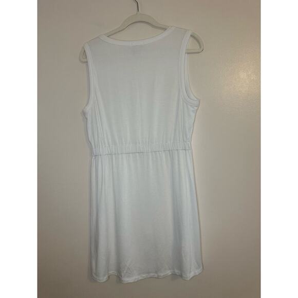 NWOT Beyond Yoga Womens Out of Town White Minimalist Athleisure Dress Large - Picture 4 of 9